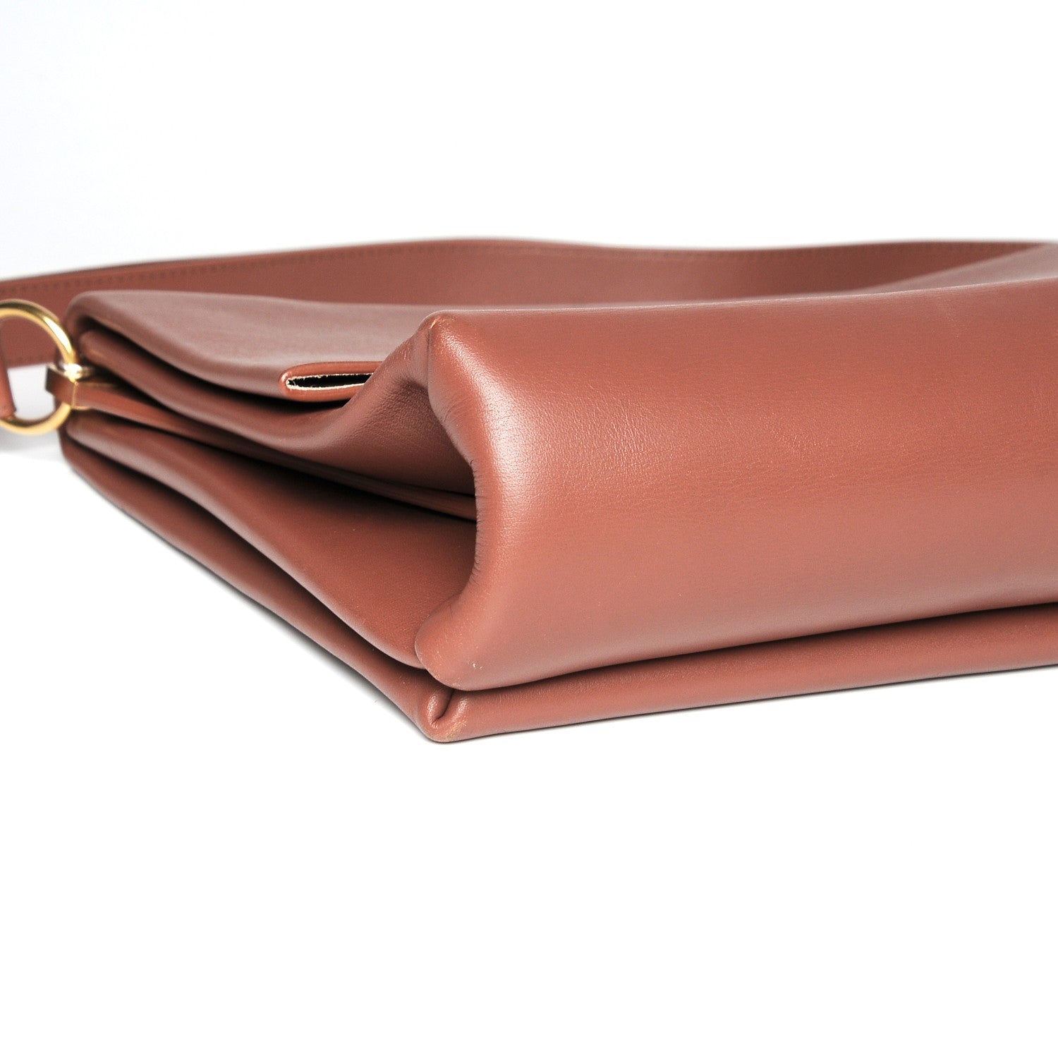 Celine Calfskin Blade Flap Sienna 7 of 8