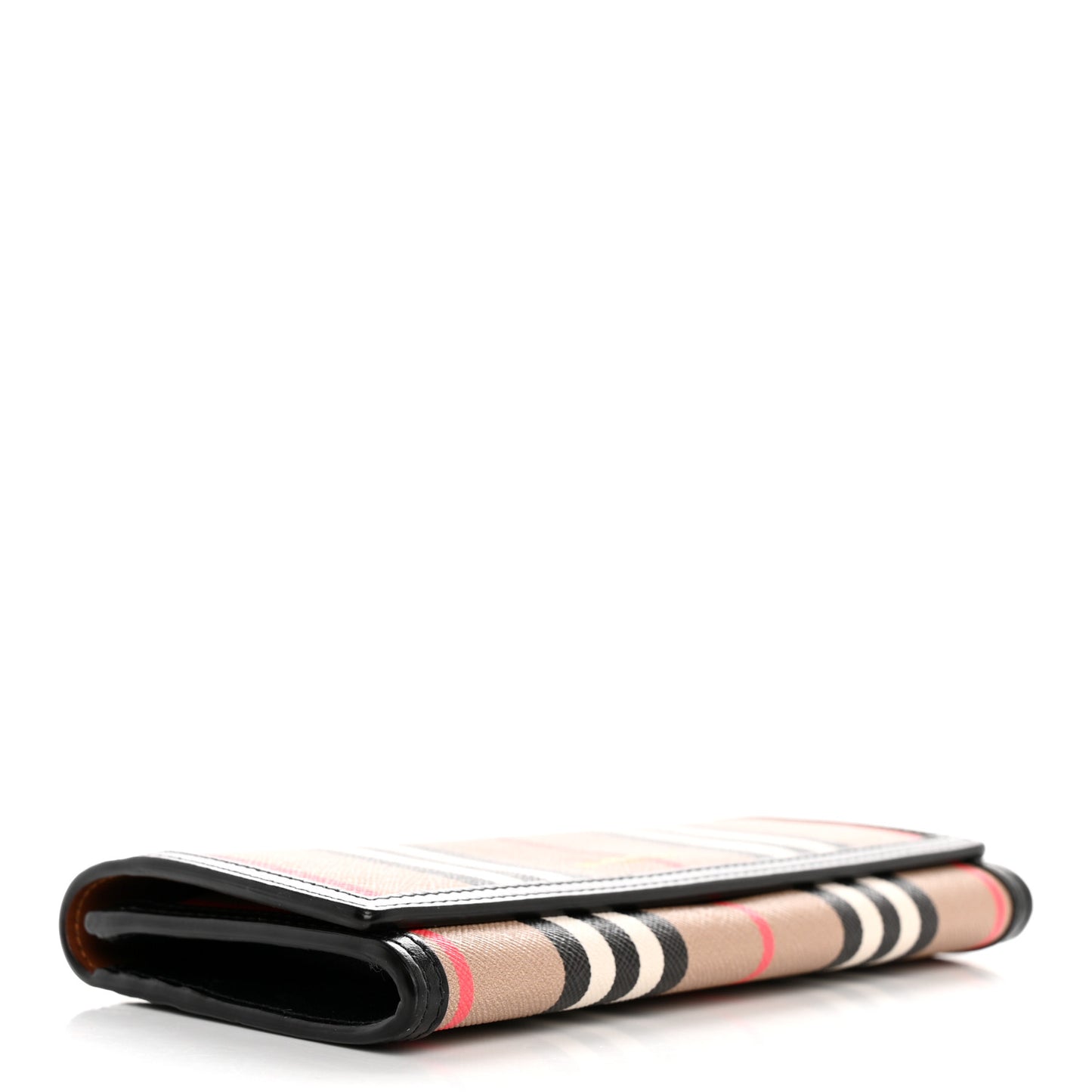 E-Canvas Icon Stripe Halton Continental Wallet Archive Beige