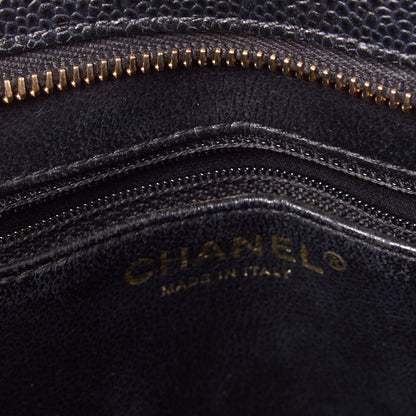 Chanel Caviar Quilted Medallion Tote Black 7 of 9