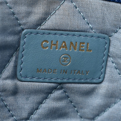 Chanel Grained Calfskin Quilted Cuba Clutch Dark Pink 6 of 10