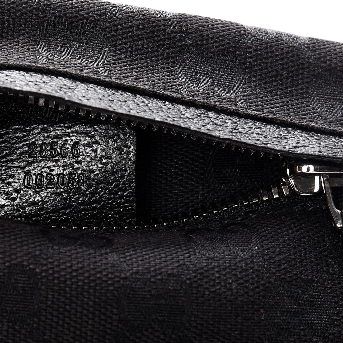 Monogram Belt Bag Black