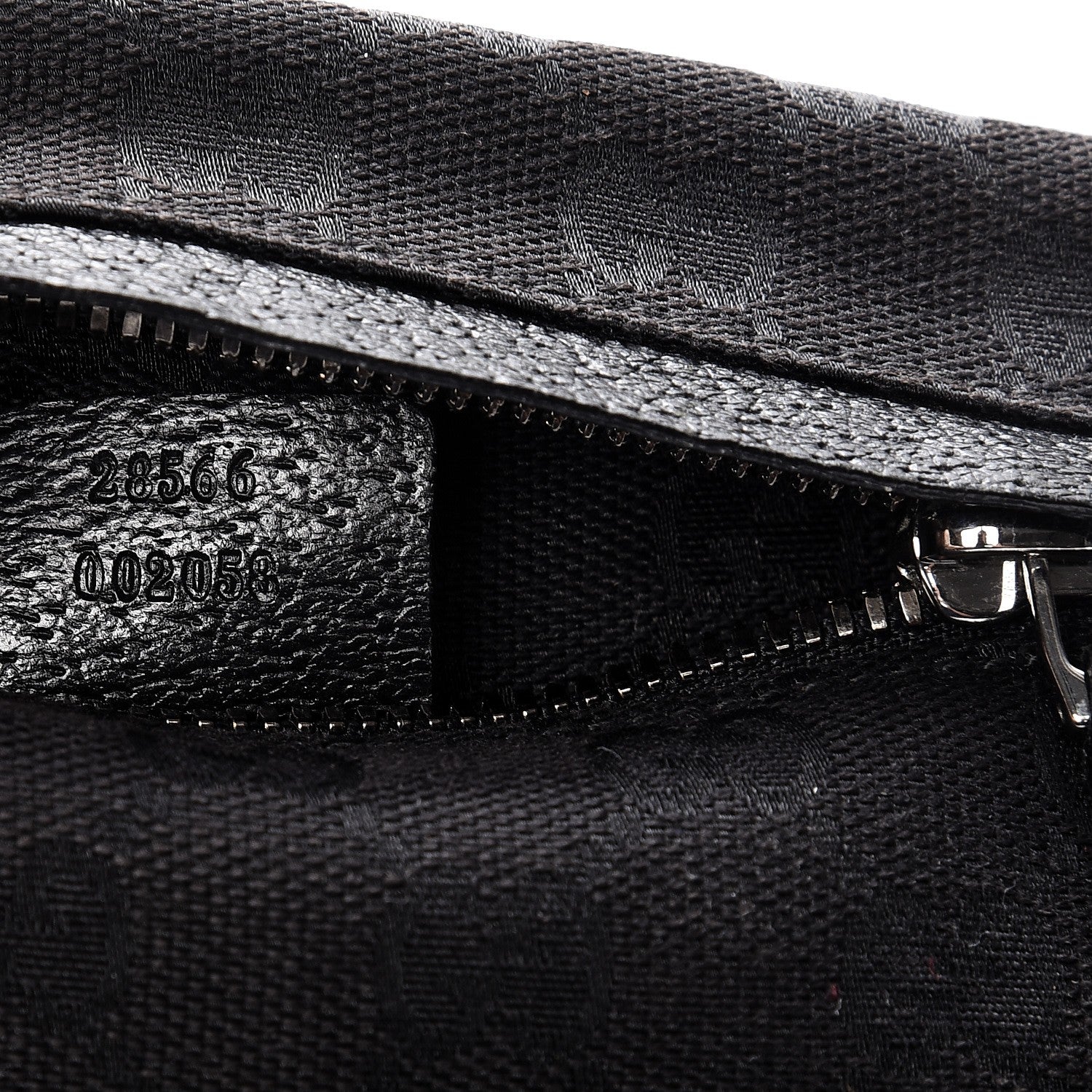 Gucci Monogram Belt Bag Black 8 of 8