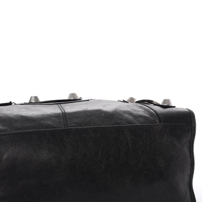 Balenciaga Agneau Giant 21 Silver Hardware Part Time Black 10 of 12
