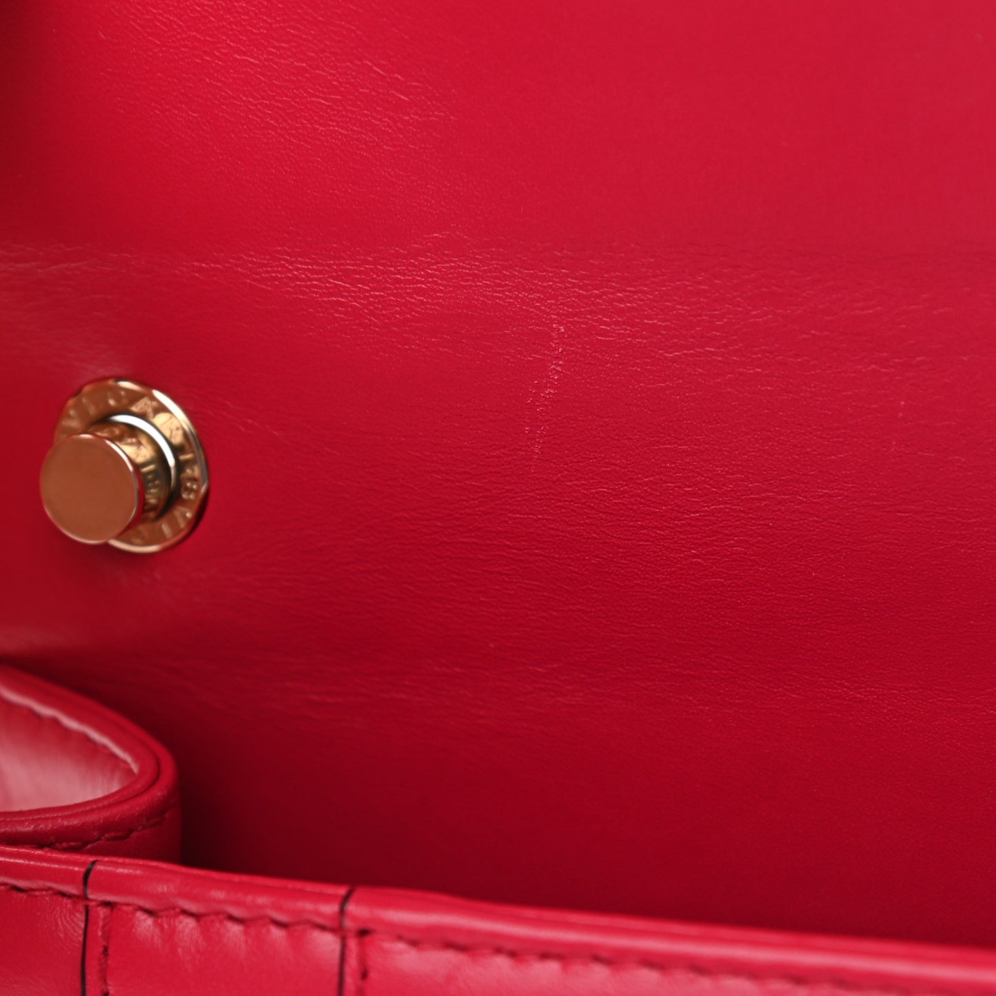 Calfskin Serpenti Forever Crossbody Bag Red
