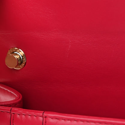 Bulgari Calfskin Serpenti Forever Crossbody Bag Red 10 of 11