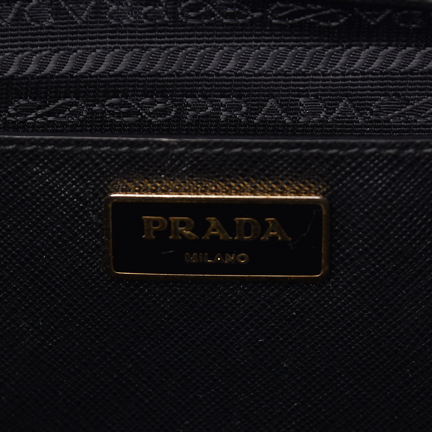 Prada Saffiano Large Galleria Double Zip Tote Black 8 of 20