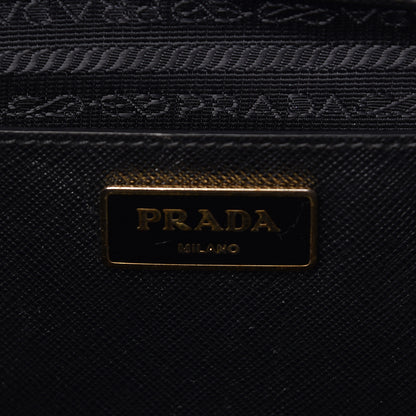 Prada Saffiano Large Galleria Double Zip Tote Black 8 of 20