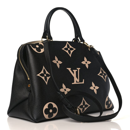 Louis Vuitton Empreinte Monogram Giant Grand Palais Black Beige 4 of 10