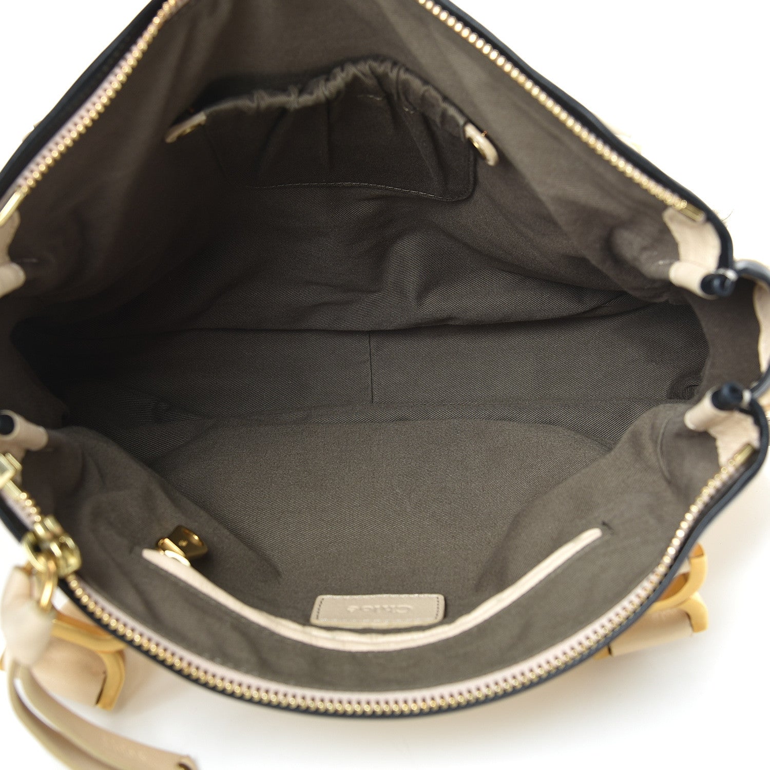 Chloe Calfskin Braided Medium Marcie Satchel Natural 4 of 16