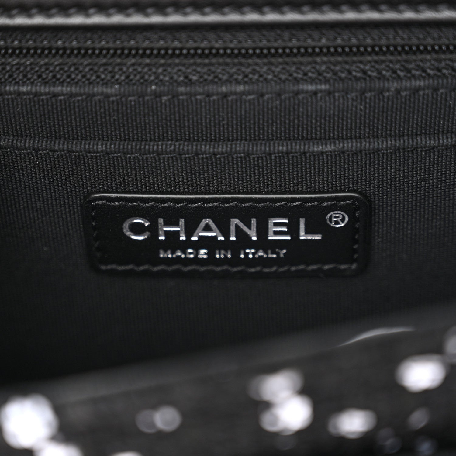 Chanel Tweed Sequin Quilted Double You Mini Flap So Black 6 of 11