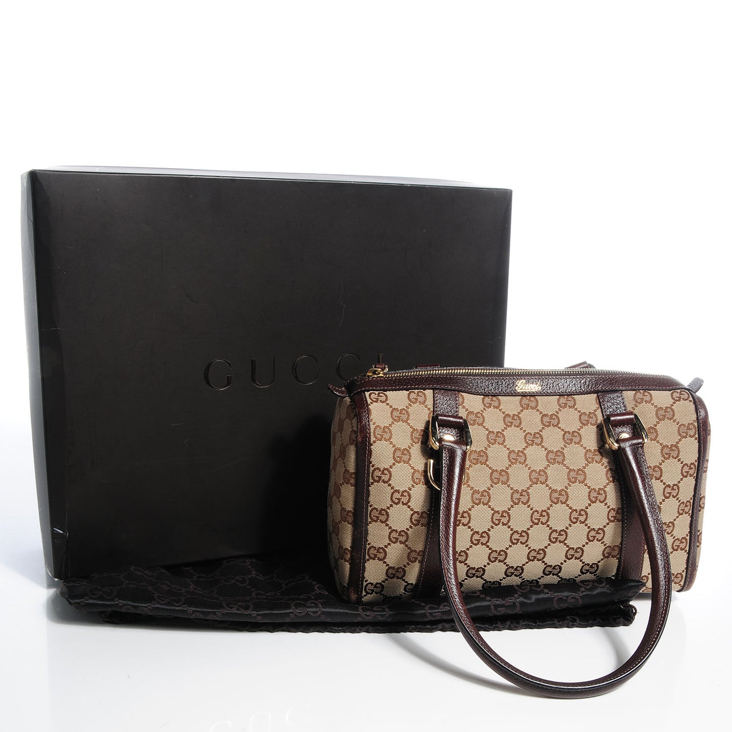 Monogram Small Abbey Boston Brown