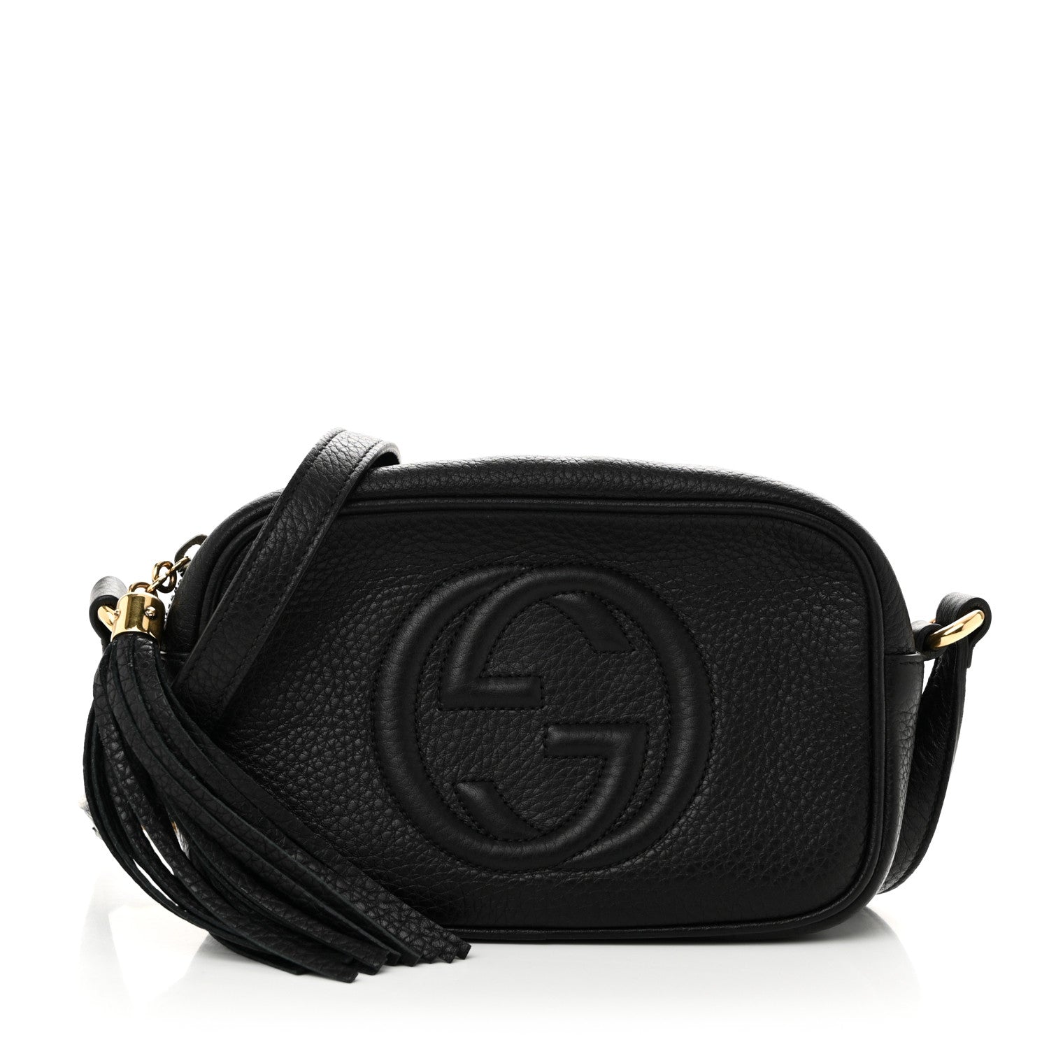 Gucci Pebbled Calfskin Small Soho Disco Bag Black 1 of 10