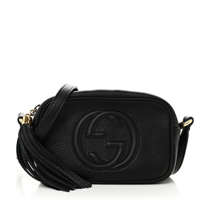 Gucci Pebbled Calfskin Small Soho Disco Bag Black 1 of 10