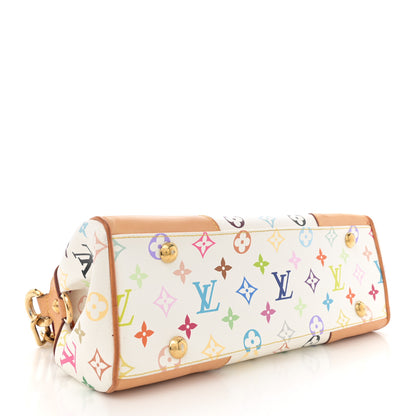 Louis Vuitton Monogram Multicolor Beverly MM White 4 of 10