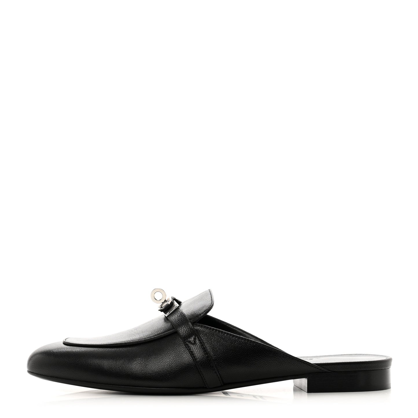 Goatskin Oz Mules 40 Black