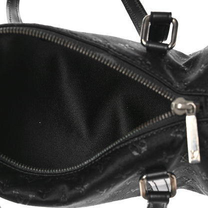 Louis Vuitton Satin Monogram Mini Papillon Black 5 of 8