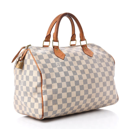 Louis Vuitton Damier Azur Speedy 30 3 of 14
