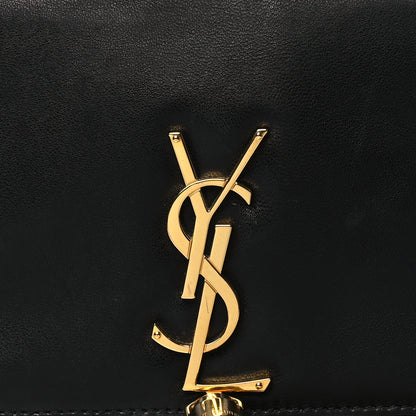 Saint Laurent Lambskin Monogram Tassel Kate 99 Black 8 of 12