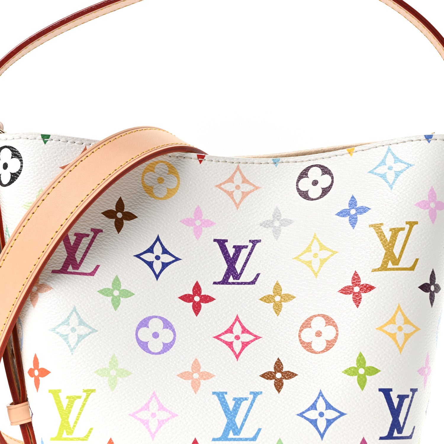 Louis Vuitton LV X TM Monogram Multicolor All In BB White 8 of 10