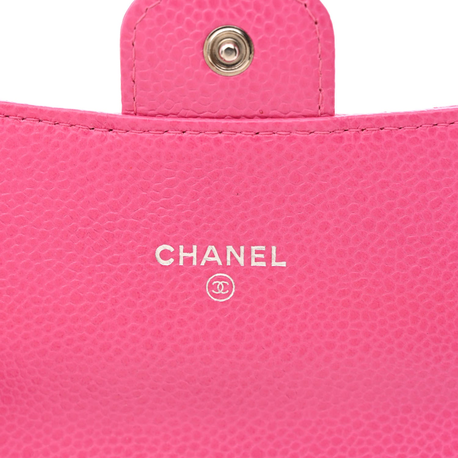 Chanel Caviar Quilted Small Flap Wallet Pink 6 of 11
