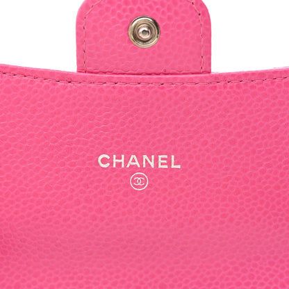 Chanel Caviar Quilted Small Flap Wallet Pink 6 of 11