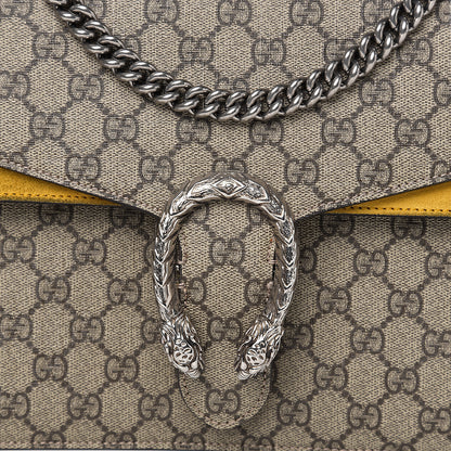 Gucci GG Supreme Monogram Medium Dionysus Shoulder Bag Yellow 13 of 13