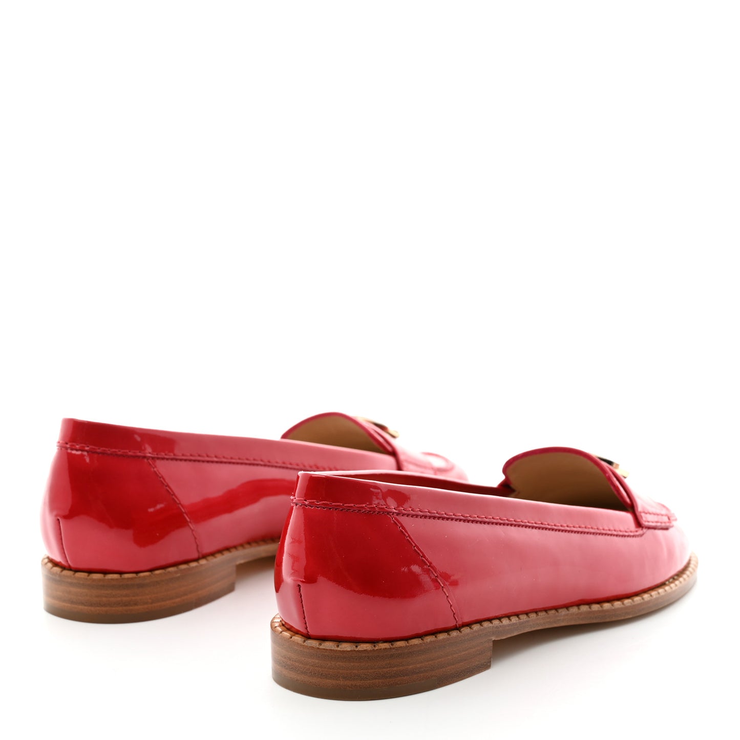 Patent CC Loafers 37 Red