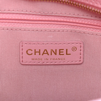 Chanel Caviar Quilted Small Bowler Pink 6 of 9