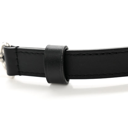 Louis Vuitton Calfskin 20mm Adjustable Shoulder Strap Black 4 of 4