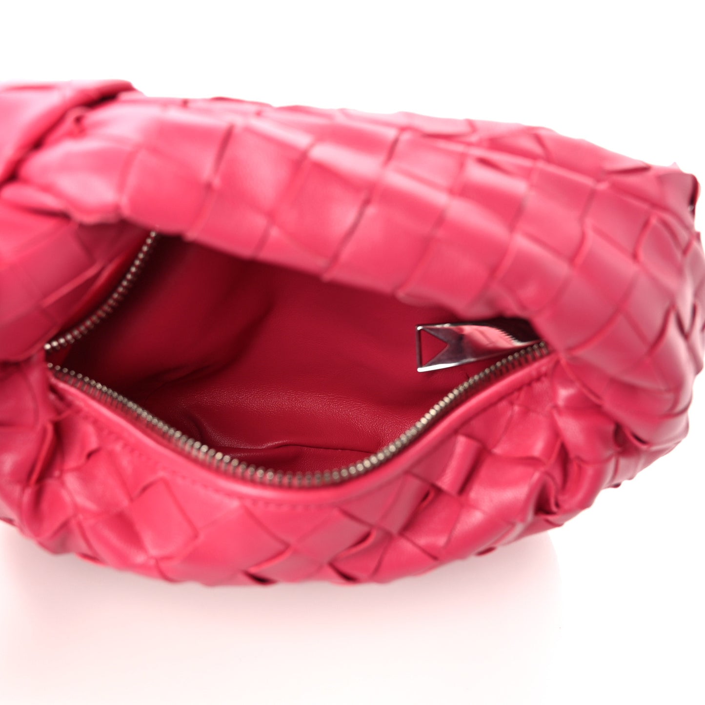 Nappa Intrecciato Mini Jodie Cranberry
