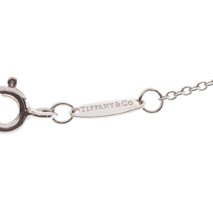 Tiffany Sterling Silver Diamond .05ct Elsa Peretti Diamonds by the Yard Pendant Necklace 6 of 6