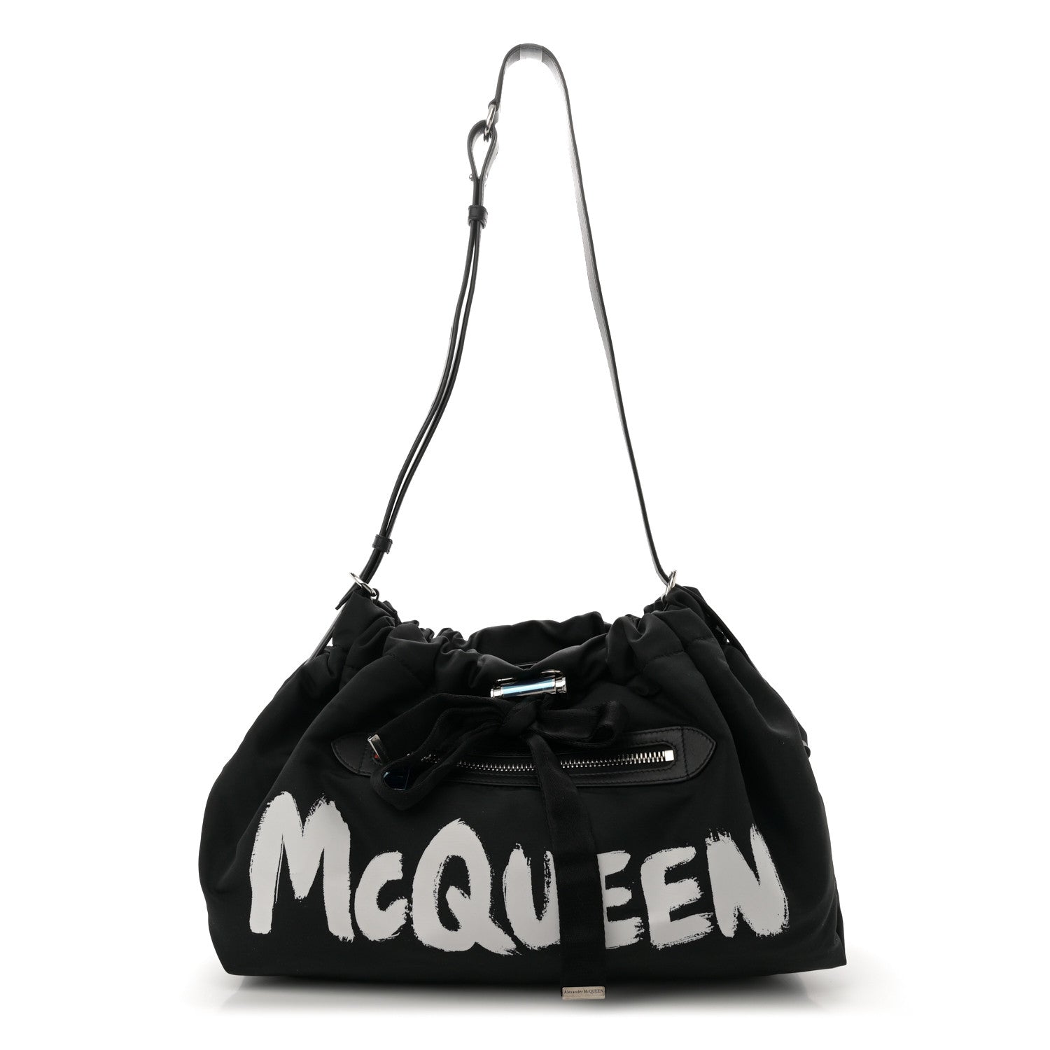 Alexander McQueen Nylon Medium Bundle Black White 1 of 12