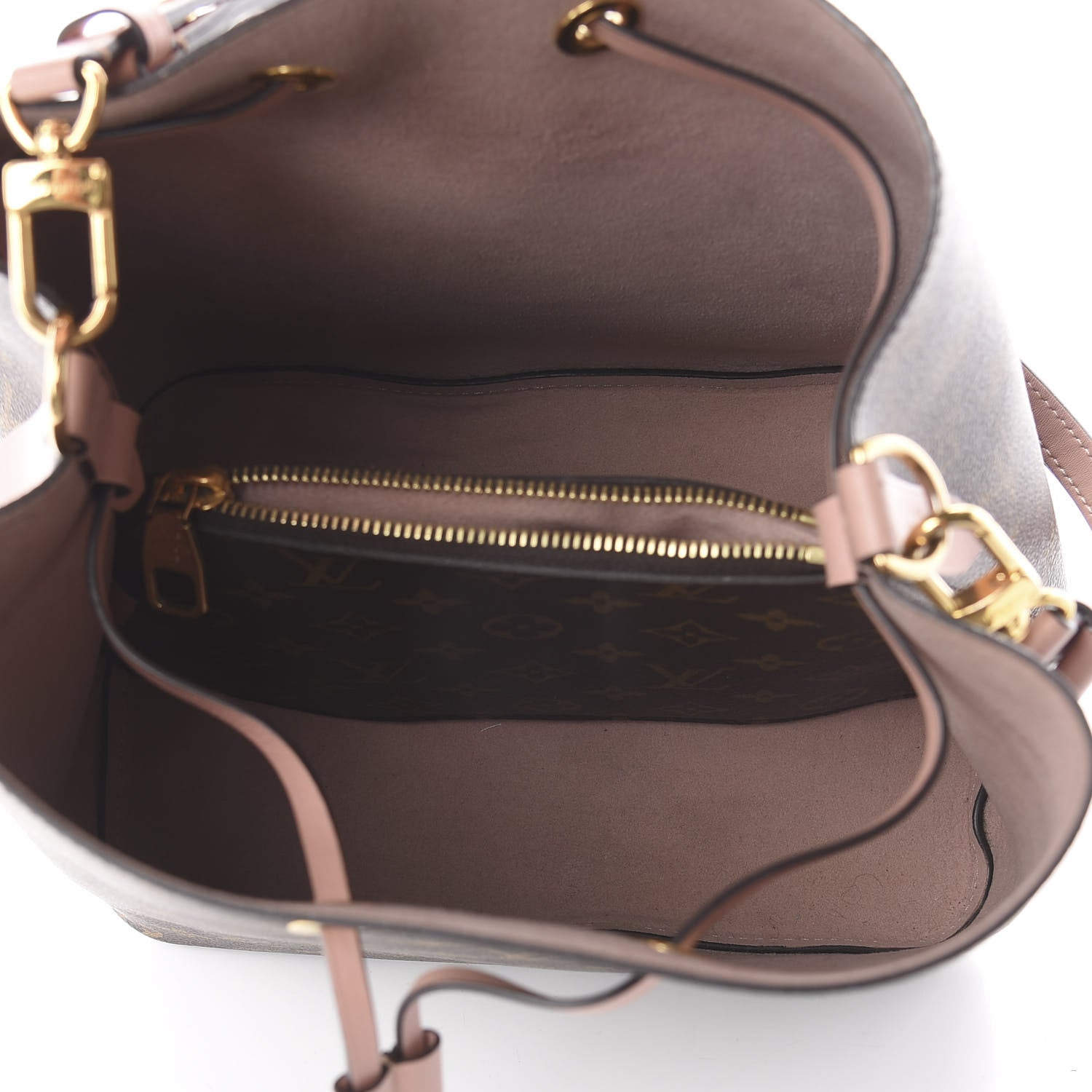 Louis Vuitton Monogram Neonoe MM Rose Poudre 4 of 8