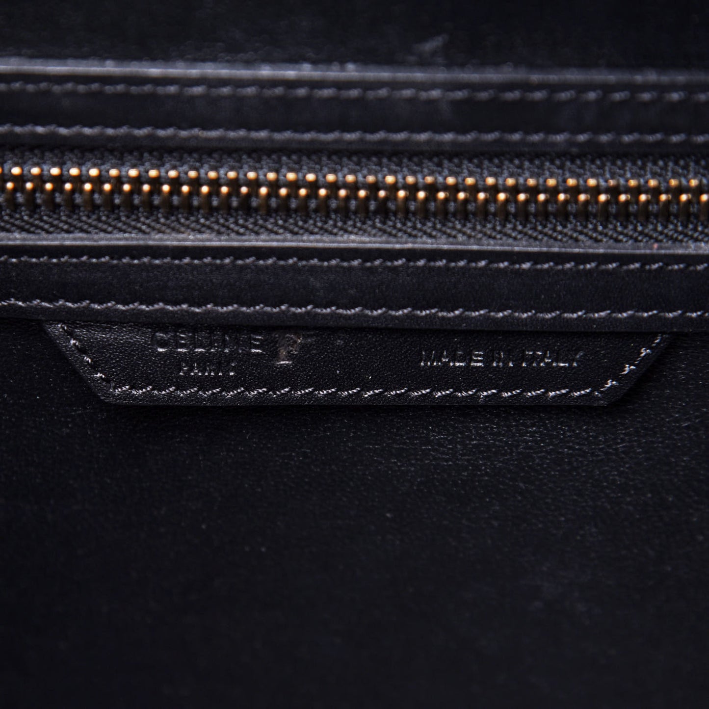 Twill Smooth Calfskin Mini Luggage Dune Black