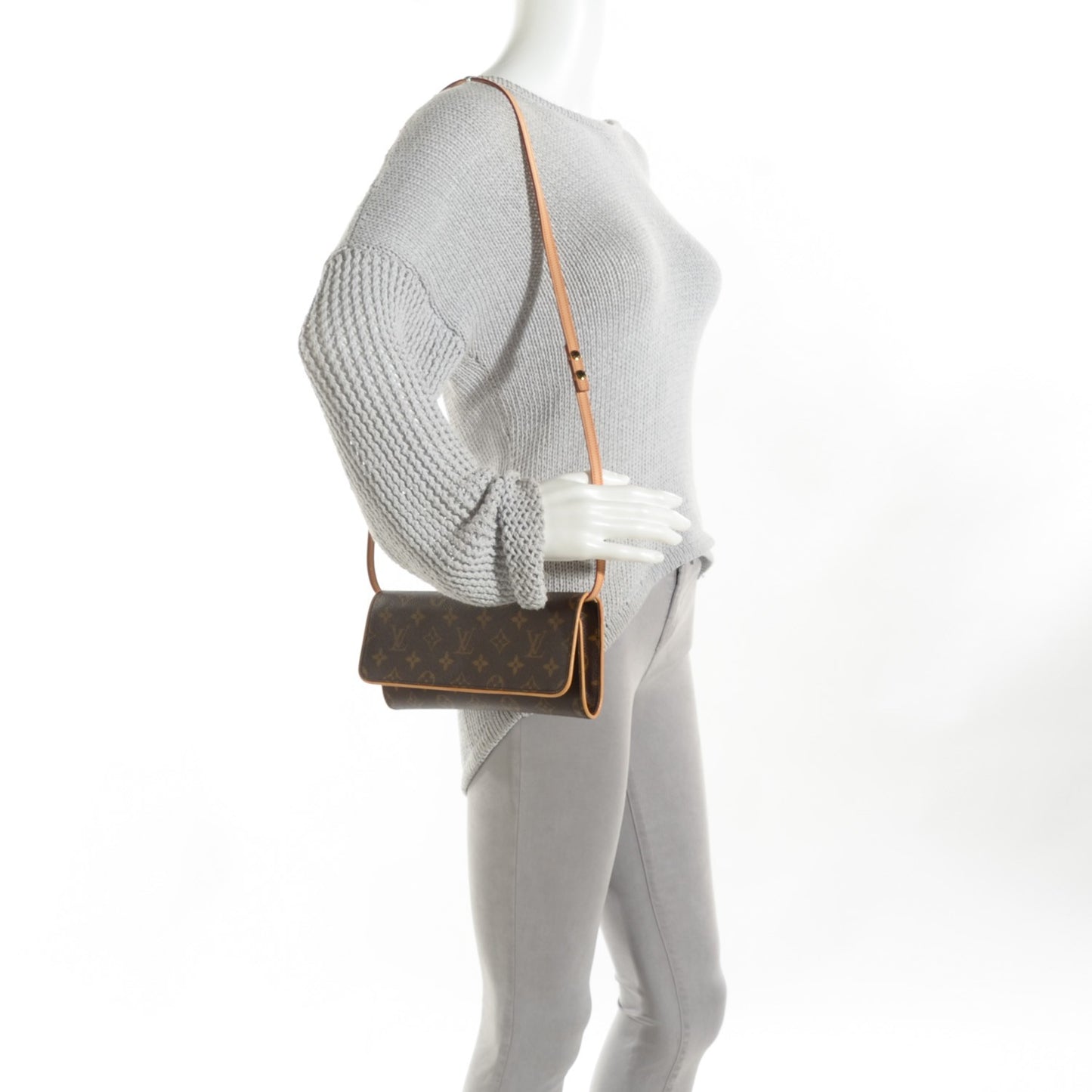 Monogram Pochette Twin GM