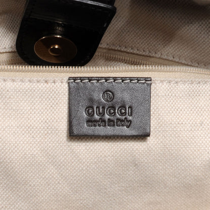Gucci Monogram Medium Sukey Ebony 6 of 9