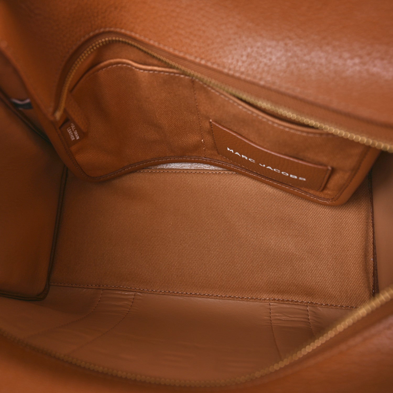 Marc Jacobs Grained Calfskin Medium The Tote Bag Argan Oil 5 of 8