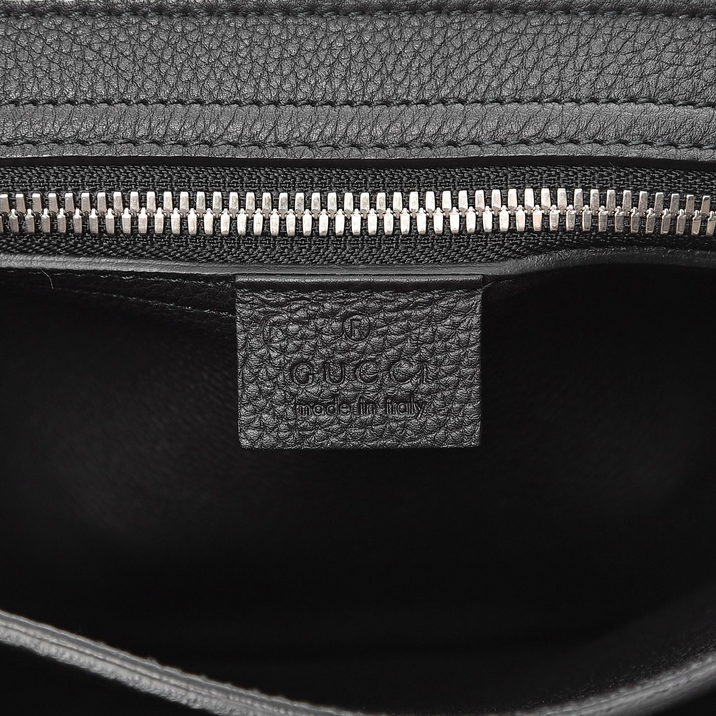 Pebbled Calfskin Medium Dionysus Messenger Bag Black
