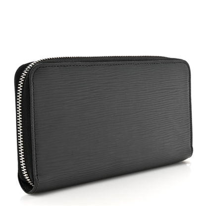 Louis Vuitton Epi Zippy Wallet Black 3 of 8