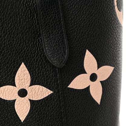 Louis Vuitton Empreinte Monogram Giant Neonoe MM Black Beige 12 of 15