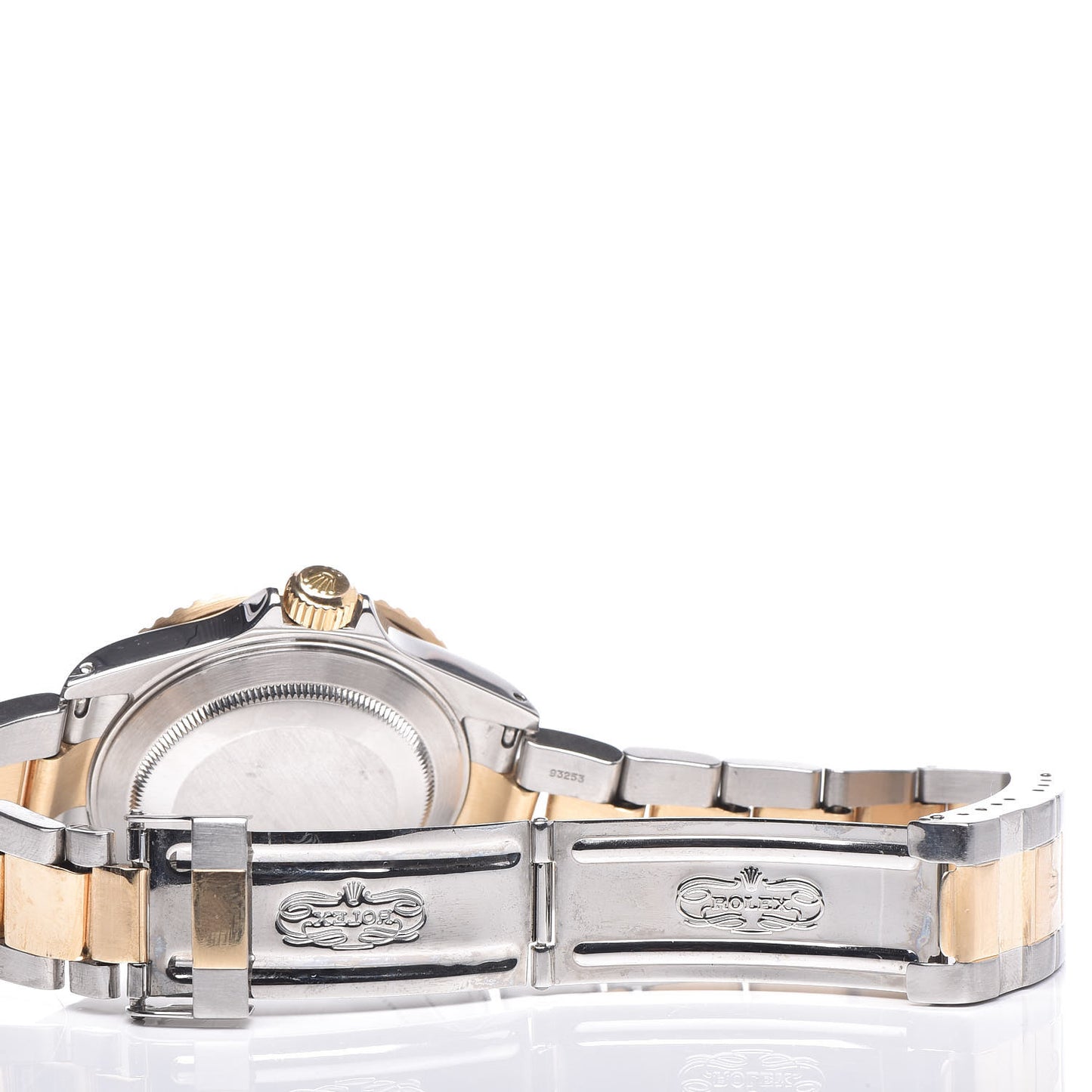 Stainless Steel 18K Yellow Gold 40mm Submariner Oyster Perpetual Date Watch Black 16613