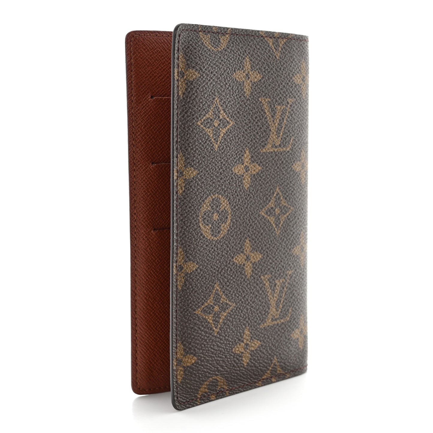 Monogram Checkbook Holder Case Wallet