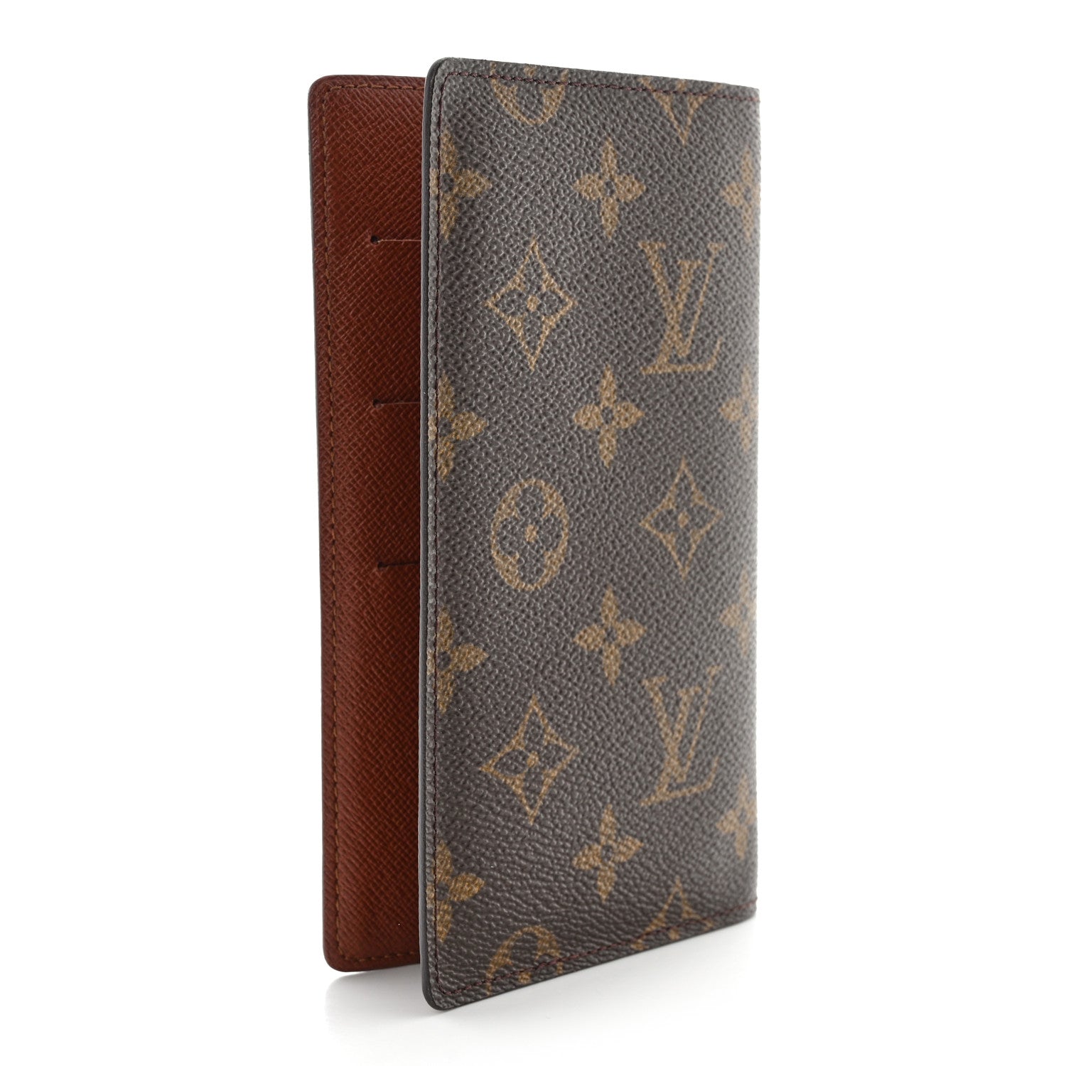Louis Vuitton Monogram Checkbook Holder Case Wallet 3 of 10