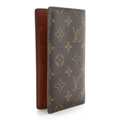 Louis Vuitton Monogram Checkbook Holder Case Wallet 3 of 10