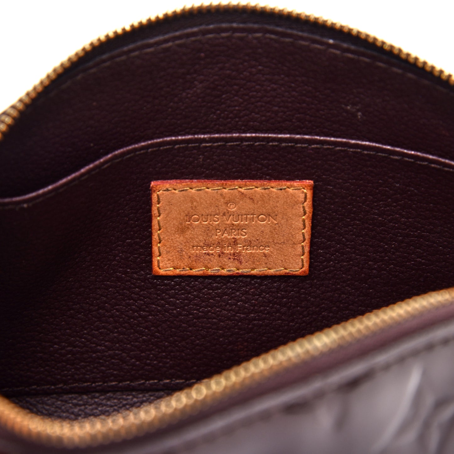 Vernis Cosmetic Pouch Amarante