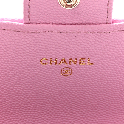 Chanel Caviar Quilted Large Gusset Flap Wallet Lilac 6 of 9