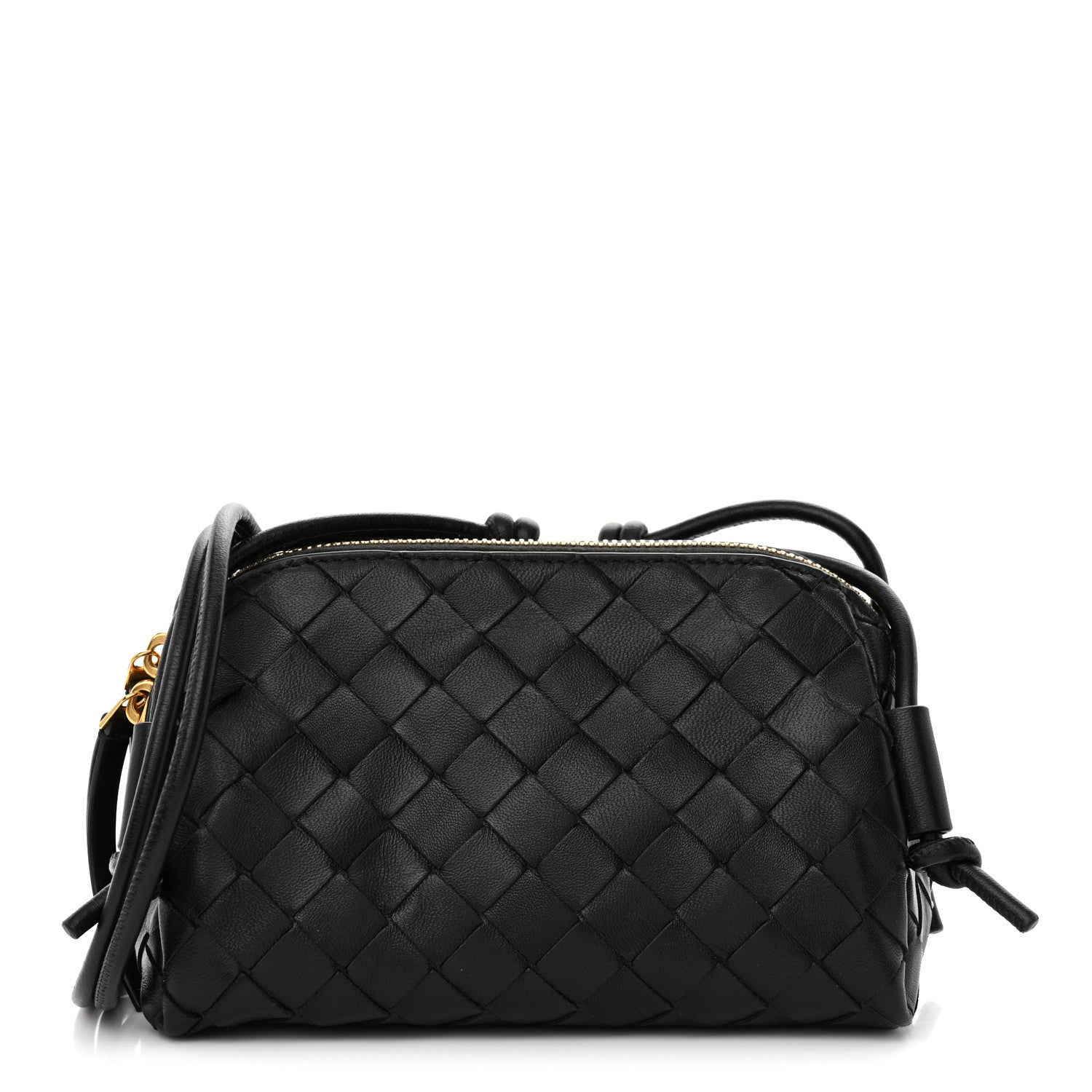 Bottega Veneta Nappa Intrecciato Concert Pouch Black 1 of 10