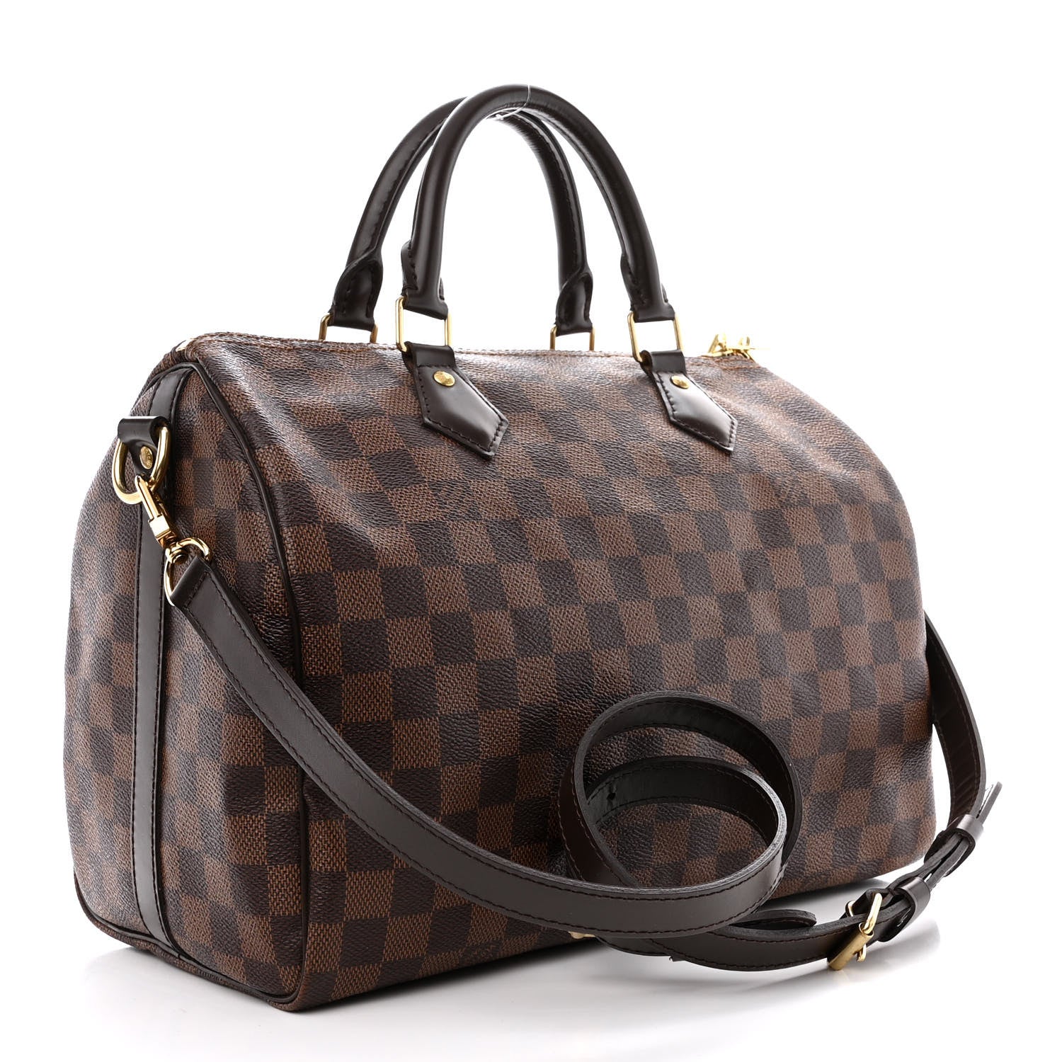 Louis Vuitton Damier Ebene Speedy Bandouliere 30 3 of 11