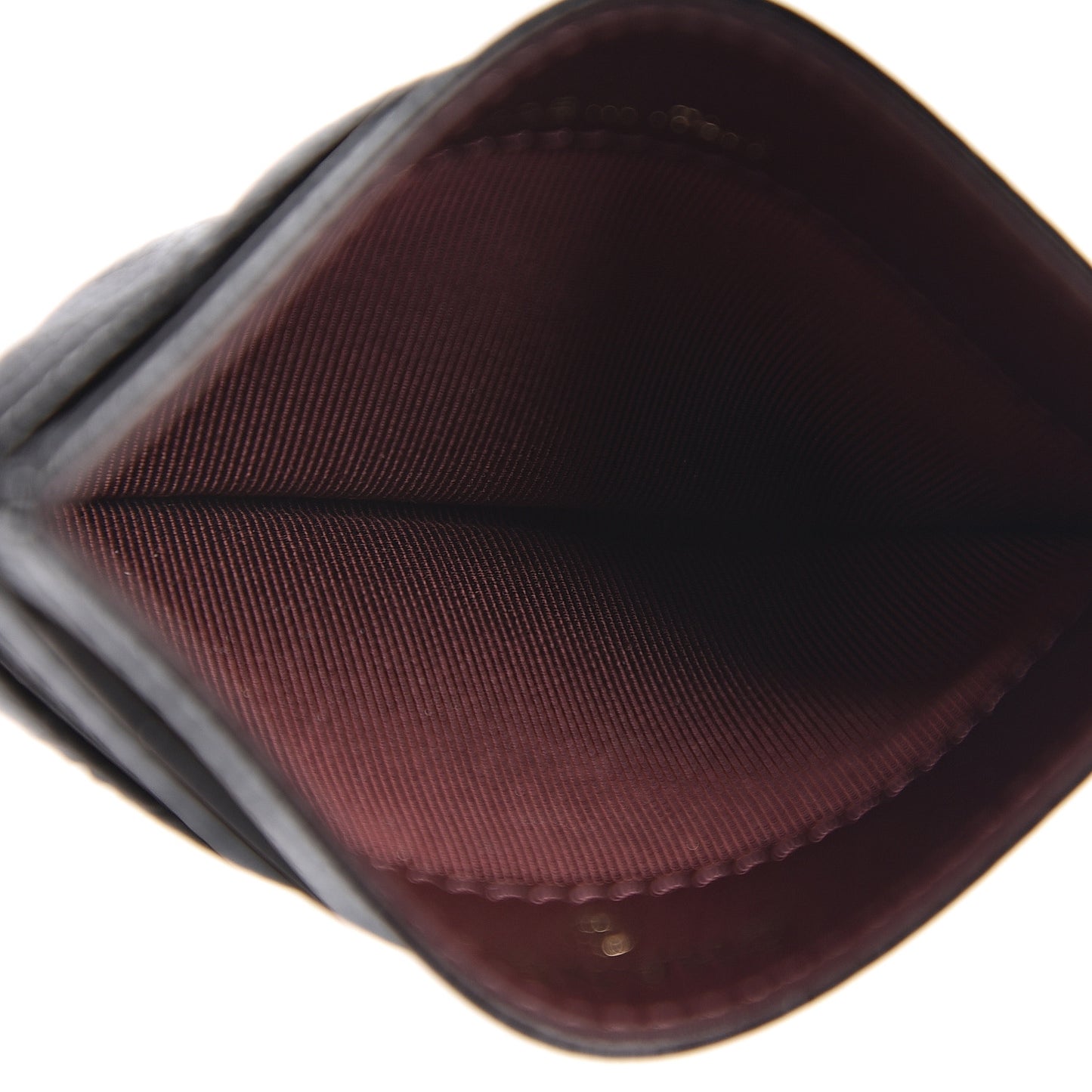 Caviar Quilted Card Holder Black