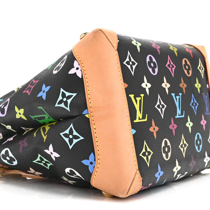 Louis Vuitton Monogram Multicolor Audra Black 9 of 10